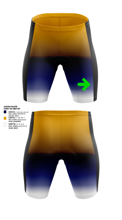 Team Viviano Pelotonia 58089534 Men's Compression Shorts - 4