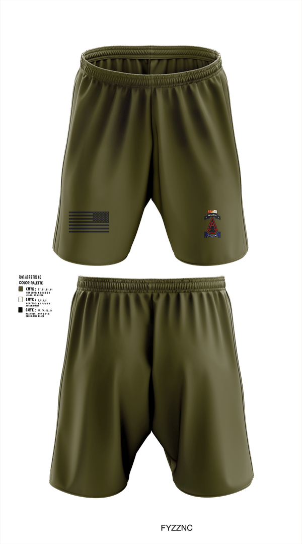 Athletic Shorts With Pockets, 1MBCT, Army, Teamtime, Team time, sublimation, custom sports apparel, team uniforms, spirit wear, spiritwear, sports uniforms, custom shirts, team store, custom team store, fundraiser sports, apparel fundraiser