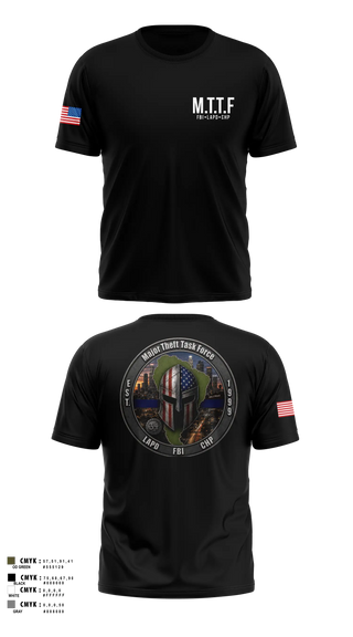 Short Sleeve Performance Shirt, Major Theft Task Force, Police, Teamtime, Team time, sublimation, custom sports apparel, team uniforms, spirit wear, spiritwear, sports uniforms, custom shirts, team store, custom team store, fundraiser sports, apparel fundraiser