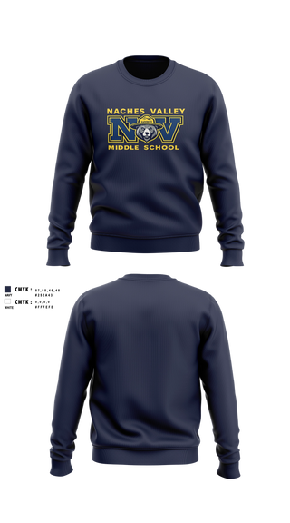 Crew Neck Sweatshirt, Naches Valley Ranger Track & Field, Track & Field, Teamtime, Team time, sublimation, custom sports apparel, team uniforms, spirit wear, spiritwear, sports uniforms, custom shirts, team store, custom team store, fundraiser sports, apparel fundraiser