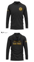 Ridgeway Station Task Force 58877881 Long Sleeve Performance Shirt with hood - 7