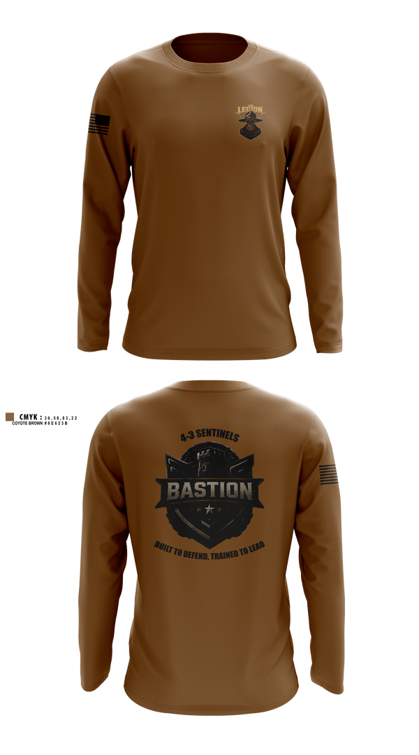 Long Sleeve Performance Shirt, 3 Squad, Legion Platoon, Army, Teamtime, Team time, sublimation, custom sports apparel, team uniforms, spirit wear, spiritwear, sports uniforms, custom shirts, team store, custom team store, fundraiser sports, apparel fundraiser