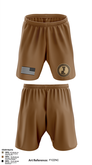 Athletic Shorts With Pockets, 7th Group, Army, Teamtime, Team time, sublimation, custom sports apparel, team uniforms, spirit wear, spiritwear, sports uniforms, custom shirts, team store, custom team store, fundraiser sports, apparel fundraiser