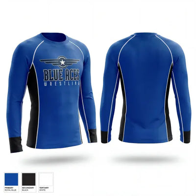Blue Aces 61796150 Long Sleeve Performance Shirt 1