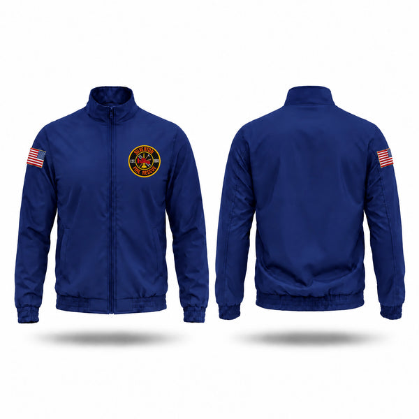 Windbreaker, Silverton Fire Rescue, Fire Department, Teamtime, Team time, sublimation, custom sports apparel, team uniforms, spirit wear, spiritwear, sports uniforms, custom shirts, team store, custom team store, fundraiser sports, apparel fundraiser