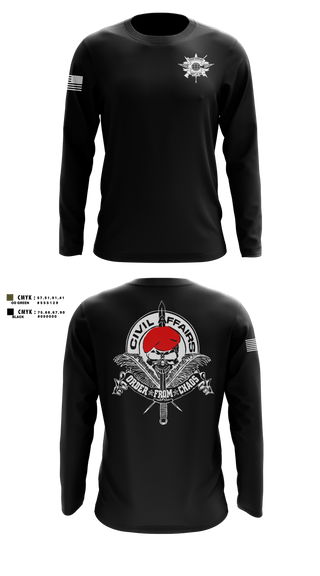 Long Sleeve Performance Shirt, Joint Medical Unit, Army, Teamtime, Team time, sublimation, custom sports apparel, team uniforms, spirit wear, spiritwear, sports uniforms, custom shirts, team store, custom team store, fundraiser sports, apparel fundraiser