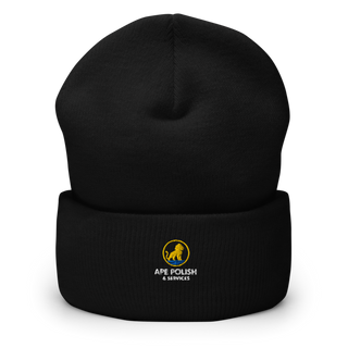 APE Polish & Service 44310358 Cuffed Beanie | Yupoong 1501KC