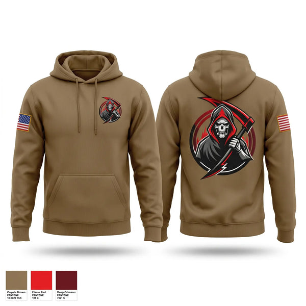 Hoodie, Reaper Platoon, Army, Teamtime, Team time, sublimation, custom sports apparel, team uniforms, spirit wear, spiritwear, sports uniforms, custom shirts, team store, custom team store, fundraiser sports, apparel fundraiser
