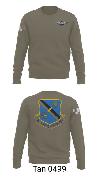 Crew Neck Sweatshirt, 93rd AGOW, , Teamtime, Team time, sublimation, custom sports apparel, team uniforms, spirit wear, spiritwear, sports uniforms, custom shirts, team store, custom team store, fundraiser sports, apparel fundraiser