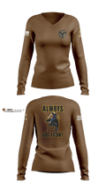 278th ACR 92592614 Women's Long Sleeve V-neck Shirt - 100