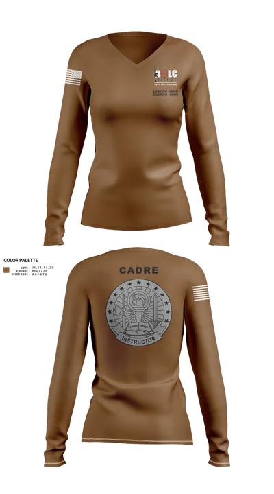 BOLC TACTICS 92097566 Women's Long Sleeve V-neck Shirt - 21