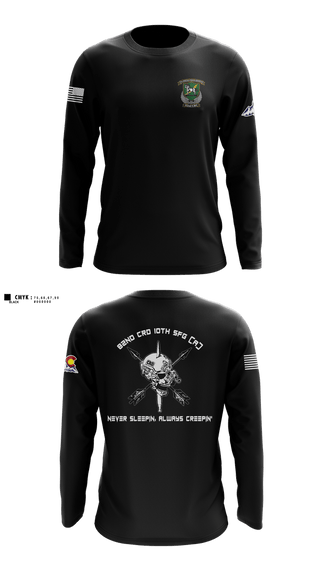 Long Sleeve Performance Shirt, 82nd CRD, Army, Teamtime, Team time, sublimation, custom sports apparel, team uniforms, spirit wear, spiritwear, sports uniforms, custom shirts, team store, custom team store, fundraiser sports, apparel fundraiser