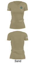 1-35 conquerors 73648216 Women's Short Sleeve V-neck Shirt - 88