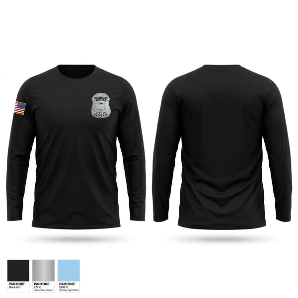 Long Sleeve Performance Shirt, Westland Police Department, Police, Teamtime, Team time, sublimation, custom sports apparel, team uniforms, spirit wear, spiritwear, sports uniforms, custom shirts, team store, custom team store, fundraiser sports, apparel fundraiser