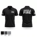 Angola Fire Short Sleeve Performance Polo - 1