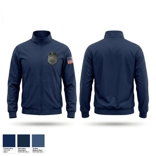 Windbreaker, Davenport Union of Professional Police, Police, Teamtime, Team time, sublimation, custom sports apparel, team uniforms, spirit wear, spiritwear, sports uniforms, custom shirts, team store, custom team store, fundraiser sports, apparel fundraiser