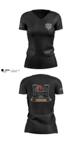 100th MRBC 25457504 Women's Short Sleeve V-neck Shirt - 1