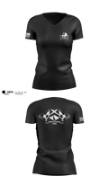 Road Pirates 37755588 Women's Short Sleeve V-neck Shirt - 1
