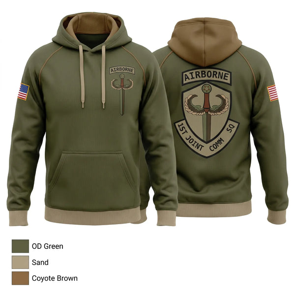 Hoodie, JCSE, Army, Teamtime, Team time, sublimation, custom sports apparel, team uniforms, spirit wear, spiritwear, sports uniforms, custom shirts, team store, custom team store, fundraiser sports, apparel fundraiser
