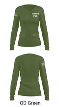 1128th FSC 78729086 Women's Long Sleeve V-neck Shirt - 54