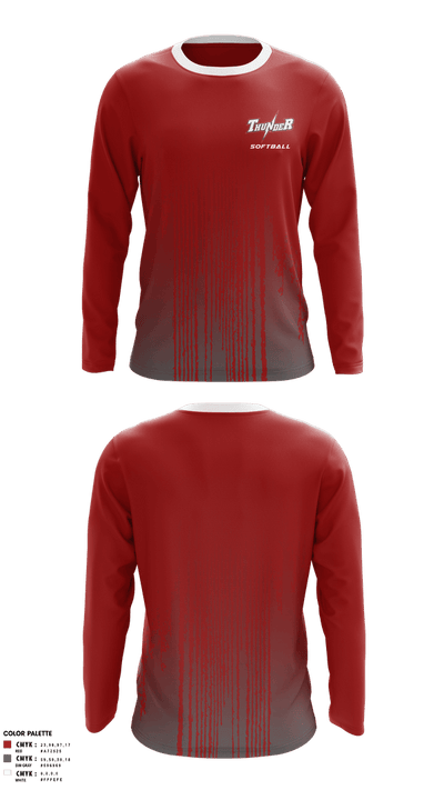 Thunder 70833118 Long Sleeve Performance Shirt 1