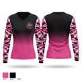 Texas Chaos Women's Long Sleeve V-neck Shirt - 1