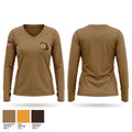 KEWEENAW COUNTY SHERIFF’S OFFICE Women's Long Sleeve V-neck Shirt - 1