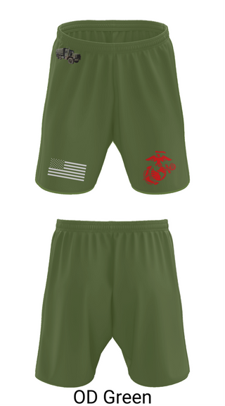 Athletic Shorts With Pockets, H&S Battalion HQ CO Station Motor T, , Teamtime, Team time, sublimation, custom sports apparel, team uniforms, spirit wear, spiritwear, sports uniforms, custom shirts, team store, custom team store, fundraiser sports, apparel fundraiser