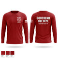 SOUTHEND FIRE DEPARTMENT Long Sleeve Performance Shirt - 1