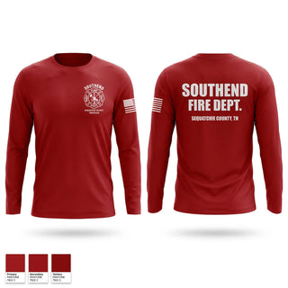 Long Sleeve Performance Shirt, SOUTHEND FIRE DEPARTMENT, Fire Department, Teamtime, Team time, sublimation, custom sports apparel, team uniforms, spirit wear, spiritwear, sports uniforms, custom shirts, team store, custom team store, fundraiser sports, apparel fundraiser
