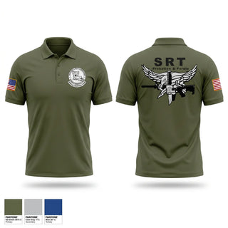 Short Sleeve Performance Polo, Louisiana Probation & Parole SRT, Police, Teamtime, Team time, sublimation, custom sports apparel, team uniforms, spirit wear, spiritwear, sports uniforms, custom shirts, team store, custom team store, fundraiser sports, apparel fundraiser