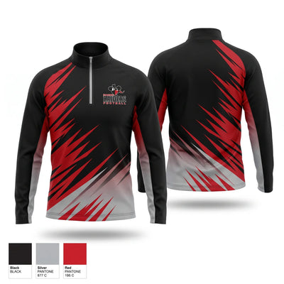 Racine Raiders Quarter Zip Jacket - 1
