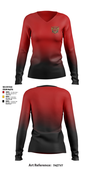 Womens Long Sleeve Vneck Shirt, Phoenix Softball, Softball, Teamtime, Team time, sublimation, custom sports apparel, team uniforms, spirit wear, spiritwear, sports uniforms, custom shirts, team store, custom team store, fundraiser sports, apparel fundraiser