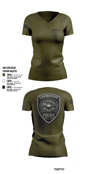 Womens Short Sleeve Vneck Shirt, RDC Outdoors, Police, Teamtime, Team time, sublimation, custom sports apparel, team uniforms, spirit wear, spiritwear, sports uniforms, custom shirts, team store, custom team store, fundraiser sports, apparel fundraiser