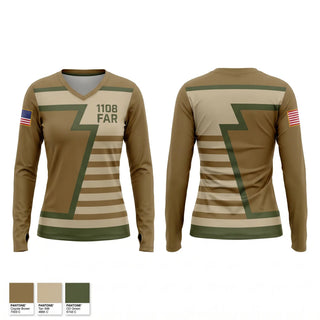 Old School Cotton Feel Shirt, 1-108 FAR, National Guard, Teamtime, Team time, sublimation, custom sports apparel, team uniforms, spirit wear, spiritwear, sports uniforms, custom shirts, team store, custom team store, fundraiser sports, apparel fundraiser