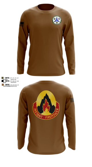 Long Sleeve Performance Shirt, 38th RSG, Army, Teamtime, Team time, sublimation, custom sports apparel, team uniforms, spirit wear, spiritwear, sports uniforms, custom shirts, team store, custom team store, fundraiser sports, apparel fundraiser