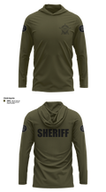 Bartow County Sheriff’s Office 30291613 Long Sleeve Performance Shirt with hood - 11