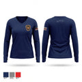 West Fork Fire Department Women's Long Sleeve V-neck Shirt - 1