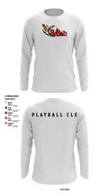 B Buzz Baseball League 75019054 Long Sleeve Performance Shirt 3