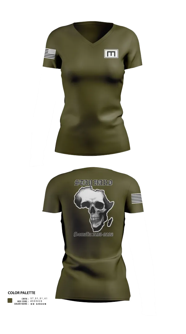 Womens Short Sleeve Vneck Shirt, 180th ESC, Army, Teamtime, Team time, sublimation, custom sports apparel, team uniforms, spirit wear, spiritwear, sports uniforms, custom shirts, team store, custom team store, fundraiser sports, apparel fundraiser