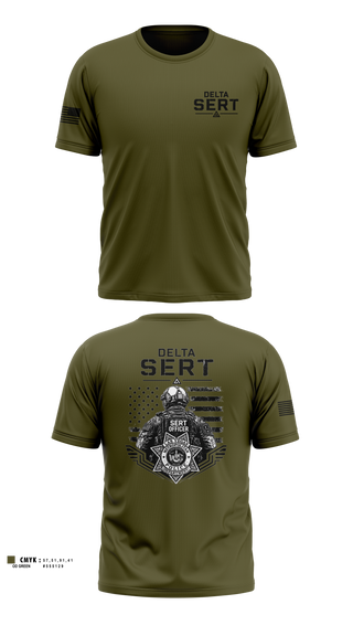 Short Sleeve Performance Shirt, DELTA SERT, Police, Teamtime, Team time, sublimation, custom sports apparel, team uniforms, spirit wear, spiritwear, sports uniforms, custom shirts, team store, custom team store, fundraiser sports, apparel fundraiser
