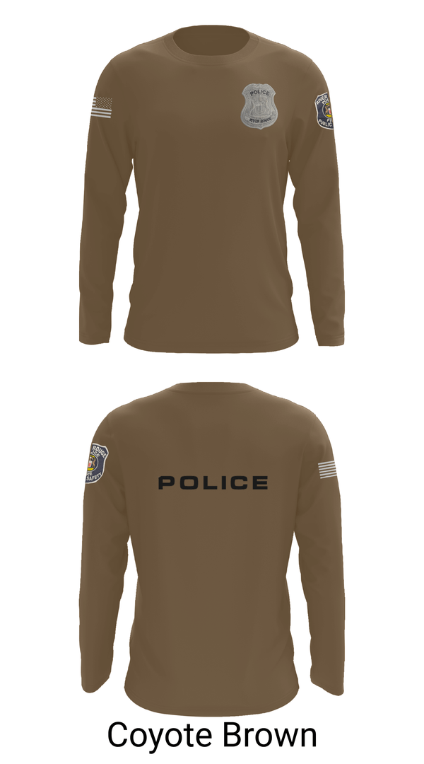 Long Sleeve Performance Shirt, RRPD, Police, Teamtime, Team time, sublimation, custom sports apparel, team uniforms, spirit wear, spiritwear, sports uniforms, custom shirts, team store, custom team store, fundraiser sports, apparel fundraiser
