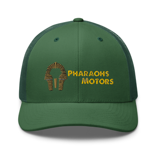 Pharaohs motors Retro Trucker Hat | Yupoong 6606