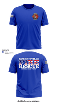 Robertsville Fire 8393040 Short Sleeve Performance Shirt - 26