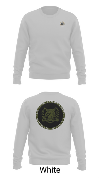 Crew Neck Sweatshirt, Hostage Negotiations Unit, Police, Teamtime, Team time, sublimation, custom sports apparel, team uniforms, spirit wear, spiritwear, sports uniforms, custom shirts, team store, custom team store, fundraiser sports, apparel fundraiser
