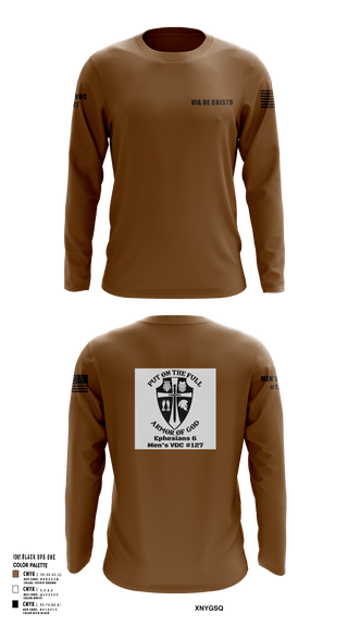 Long Sleeve Performance Shirt, Service AideService AideVia De Cristo, , Teamtime, Team time, sublimation, custom sports apparel, team uniforms, spirit wear, spiritwear, sports uniforms, custom shirts, team store, custom team store, fundraiser sports, apparel fundraiser