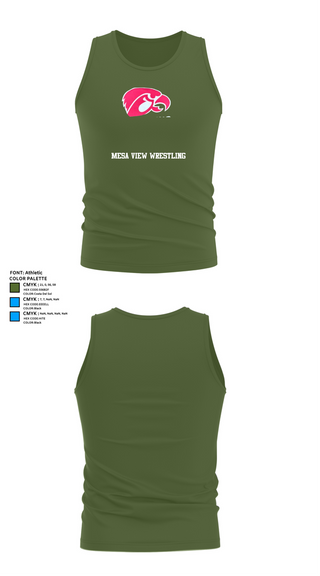 Tank Top, Mesa View Wrestling, Wrestling, Teamtime, Team time, sublimation, custom sports apparel, team uniforms, spirit wear, spiritwear, sports uniforms, custom shirts, team store, custom team store, fundraiser sports, apparel fundraiser