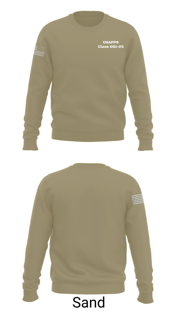 Crew Neck Sweatshirt, USAPPS Class 001-25, , Teamtime, Team time, sublimation, custom sports apparel, team uniforms, spirit wear, spiritwear, sports uniforms, custom shirts, team store, custom team store, fundraiser sports, apparel fundraiser