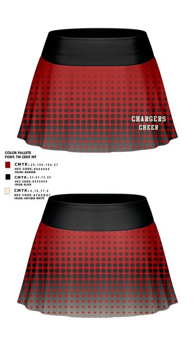 Chargers 40396337 Skort - 1