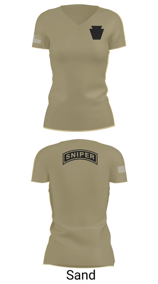 Womens Short Sleeve Vneck Shirt, , National Guard, Teamtime, Team time, sublimation, custom sports apparel, team uniforms, spirit wear, spiritwear, sports uniforms, custom shirts, team store, custom team store, fundraiser sports, apparel fundraiser